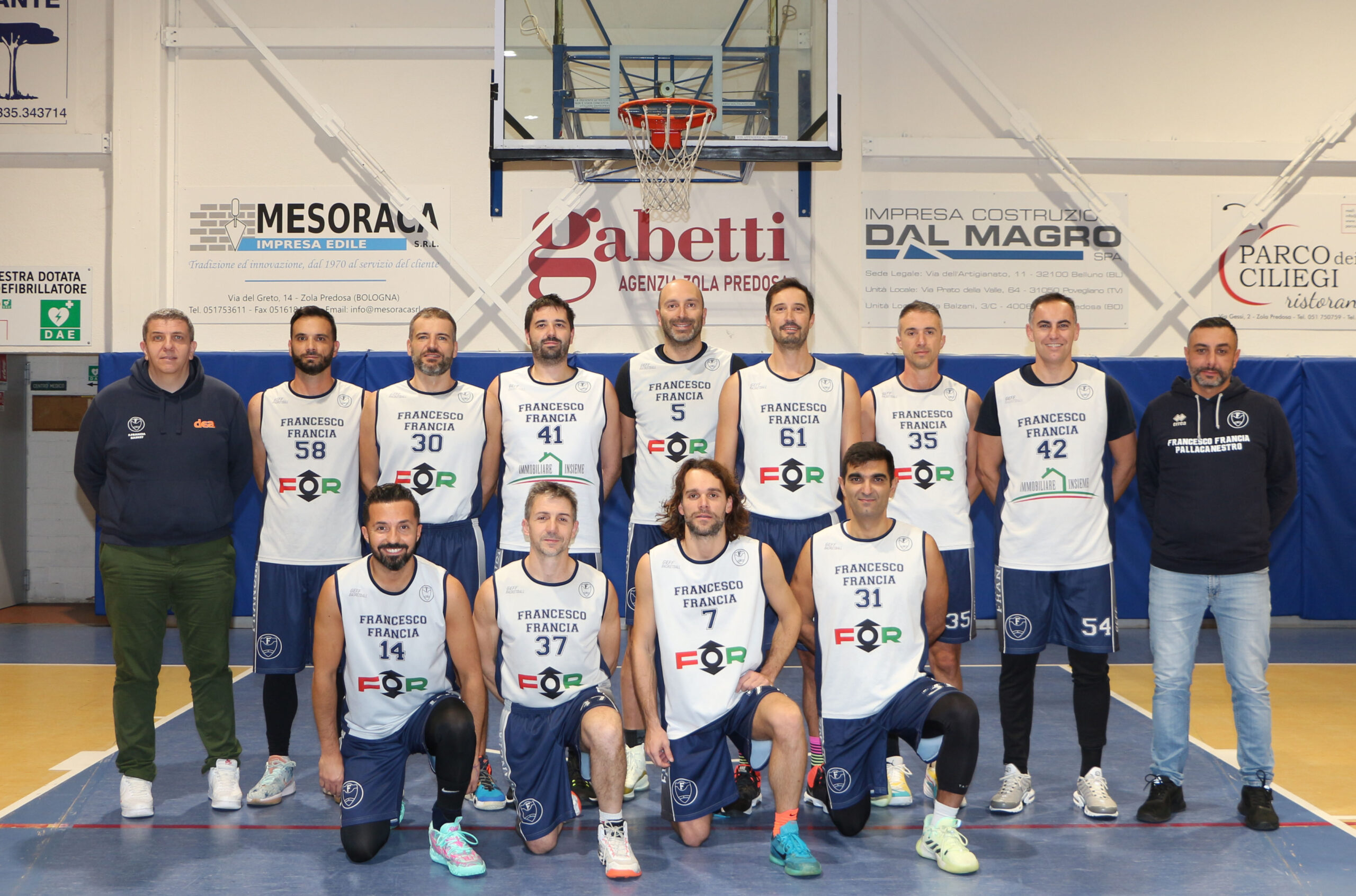 Squadra Over40 - Francesco Francia Basket