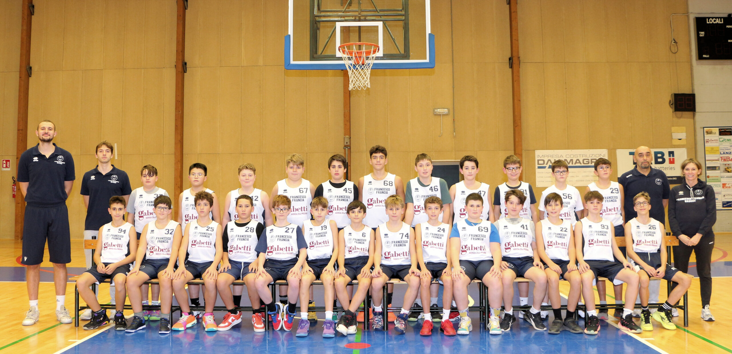 Squadra Under13 Silver - Francesco Francia Basket