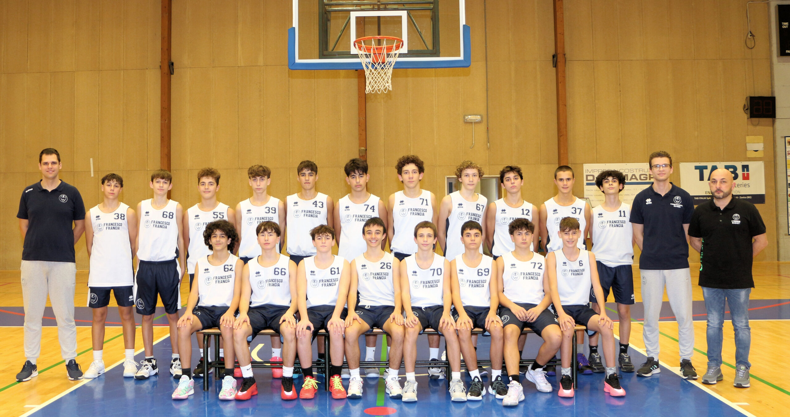 Squadra Under15 Gold - Francesco Francia Basket