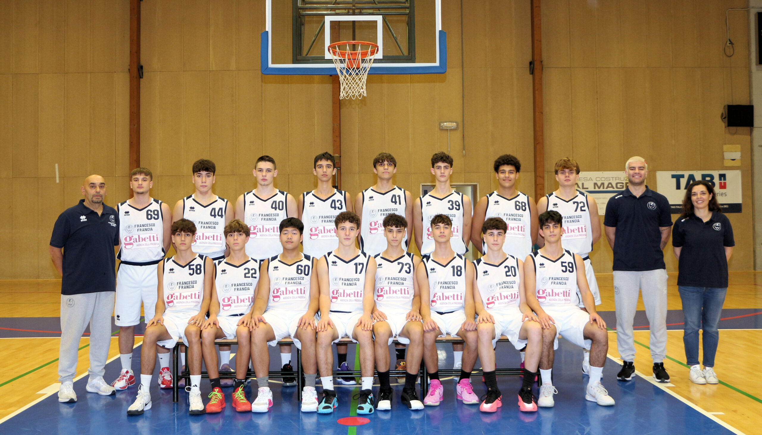 Squadra Under17 Gold - Francesco Francia Basket