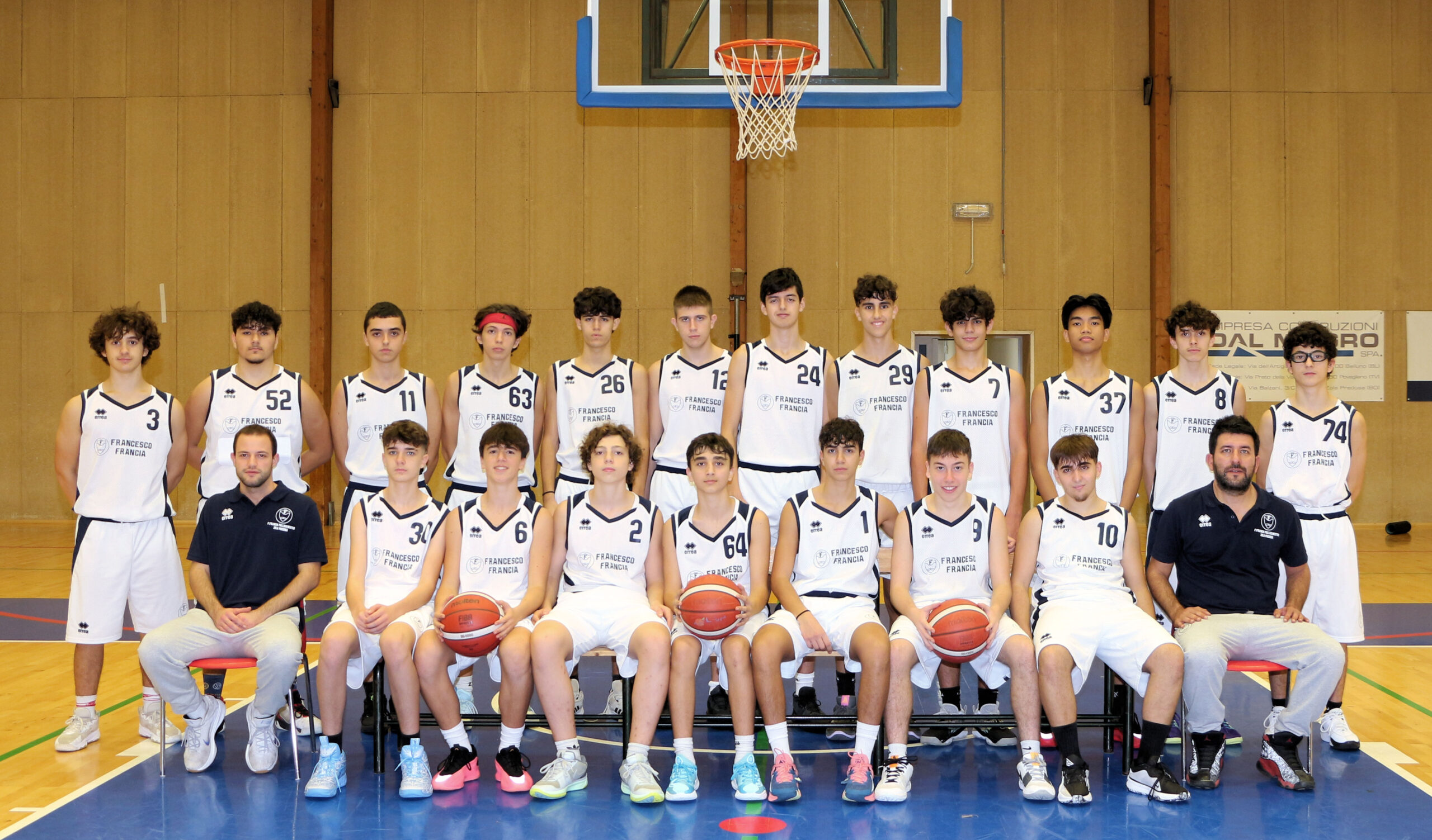 Squadra Under17 Silver Blu - Francesco Francia Basket