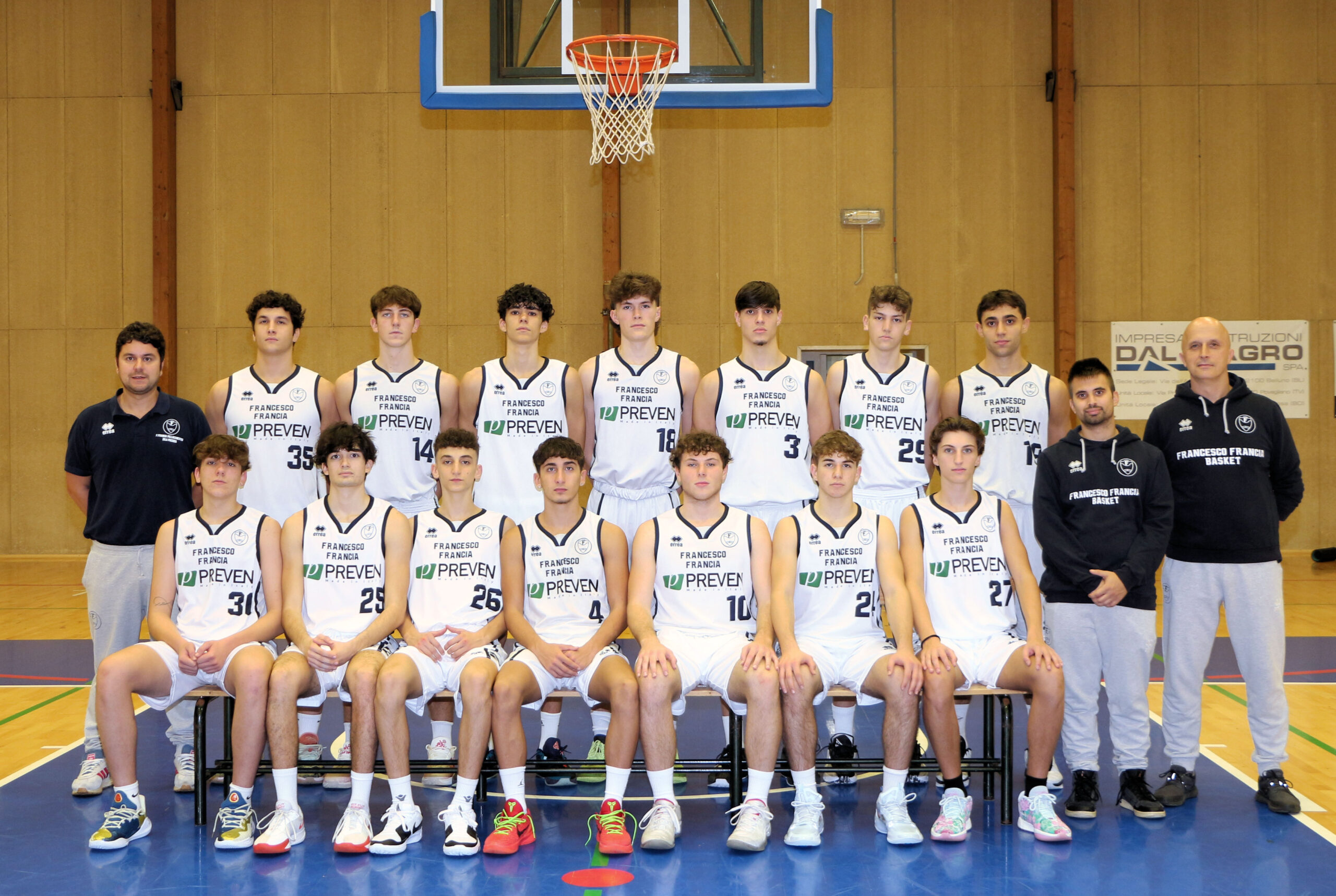 Squadra Under19 Gold - Francesco Francia Basket