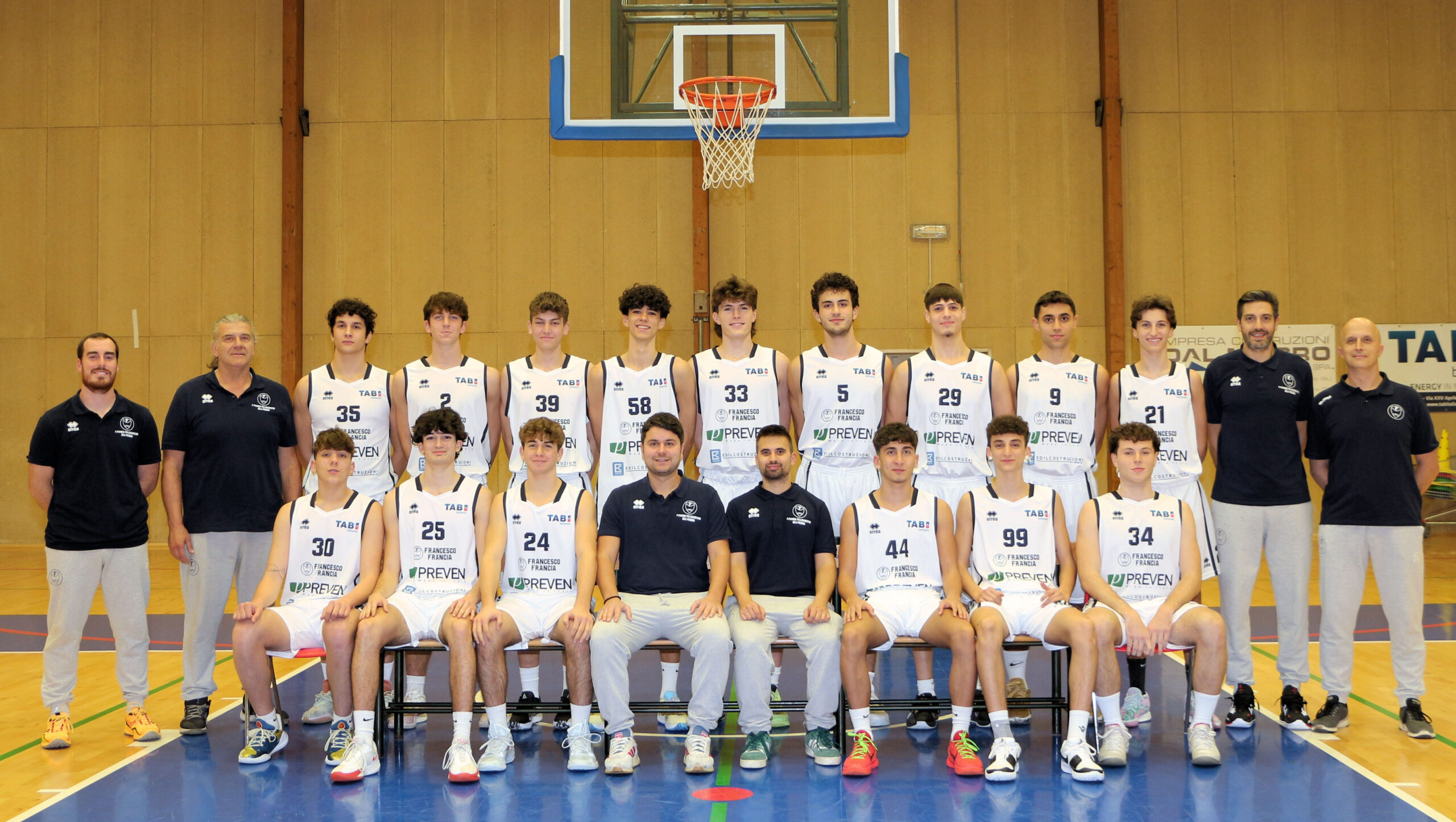 Squadra Under19 Gold - Francesco Francia Basket